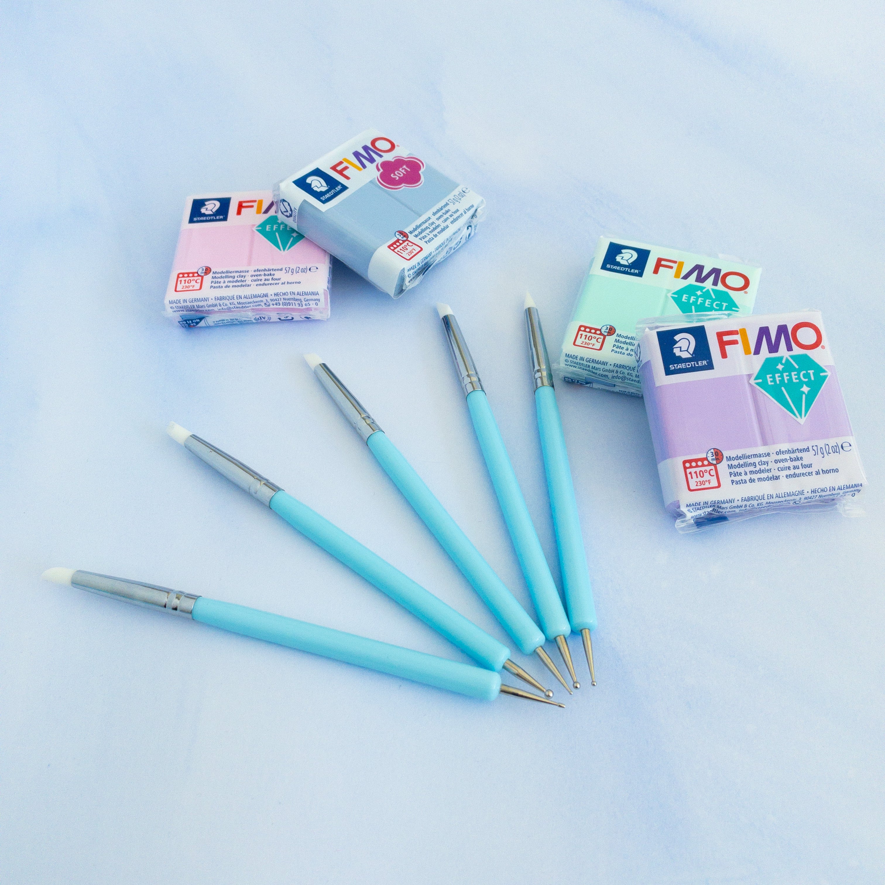 outils et pâte fimo