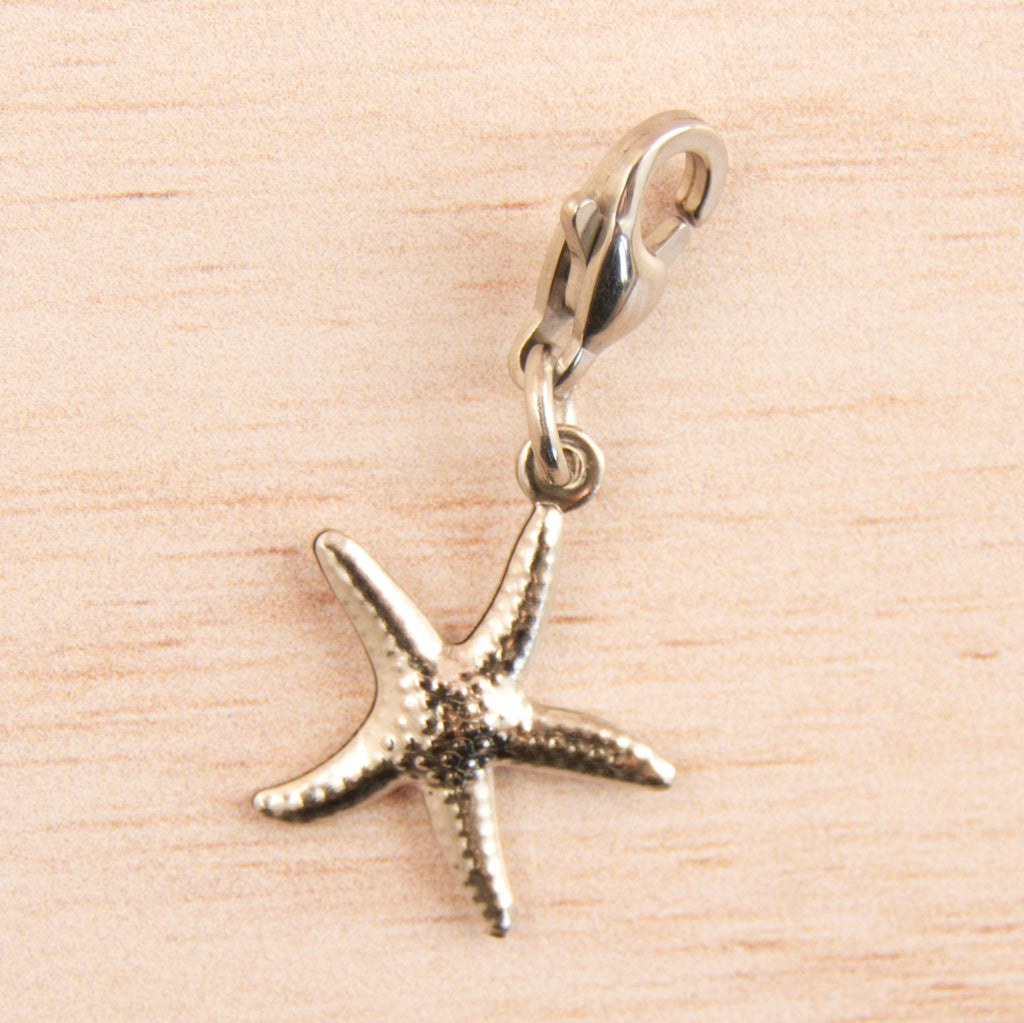 étoile de mer argenté