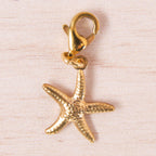 étoile de mer doré
