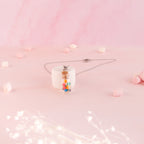Collier Fiole en verre mini bonbon