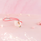 Collier Fiole en verre mini bonbon