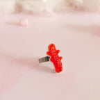 Bague bonbon crocodile