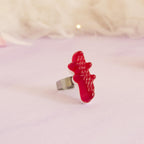 Bague bonbon crocodile