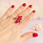 Bague bonbon crocodile