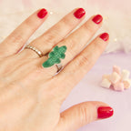Bague bonbon crocodile