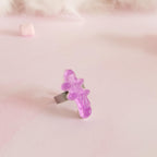 Bague bonbon crocodile