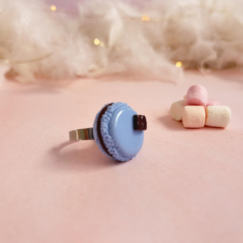Bague macaron