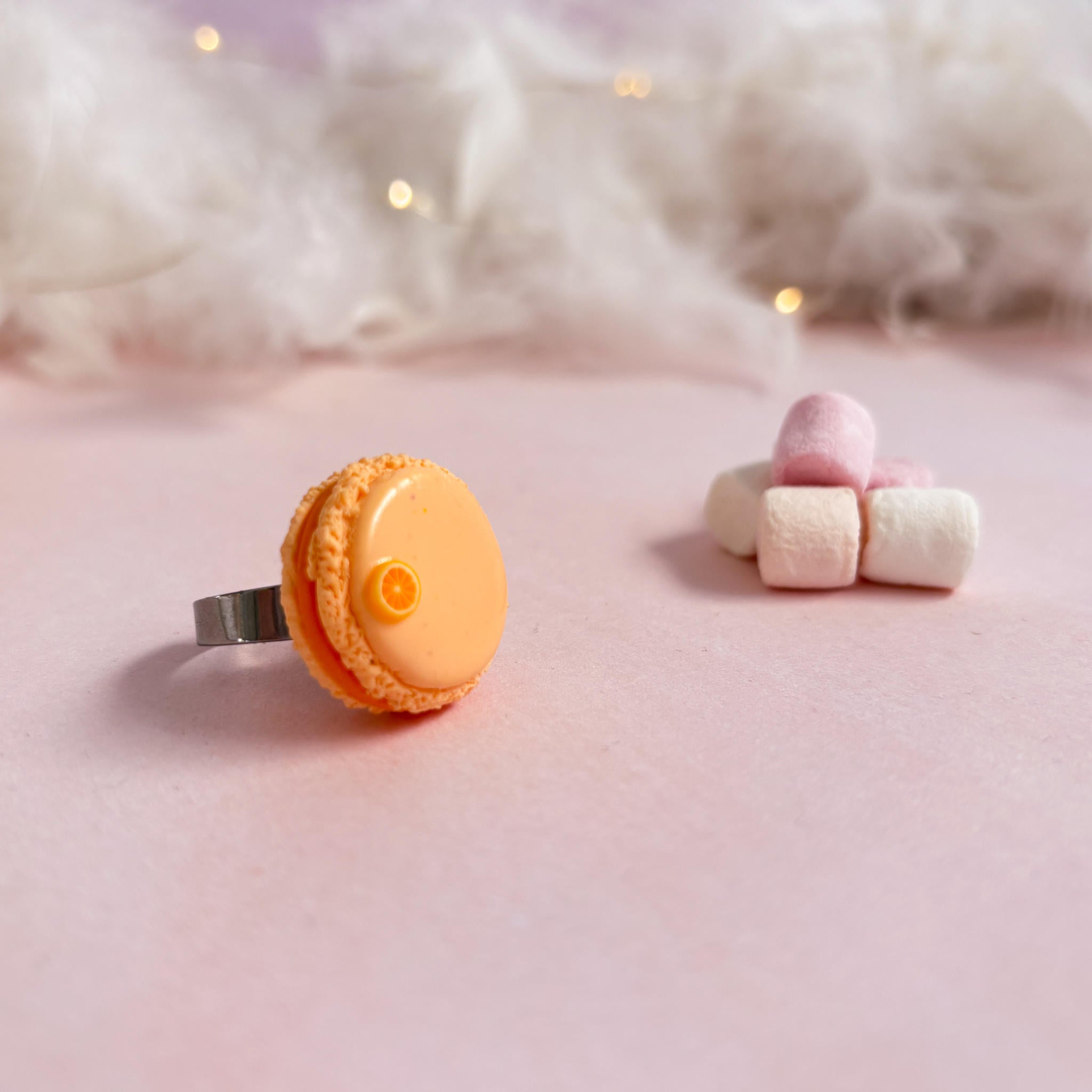 Bague macaron