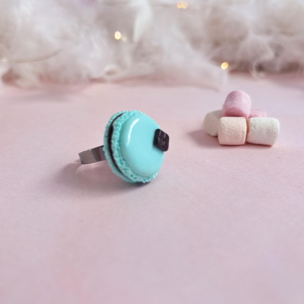 Bague macaron