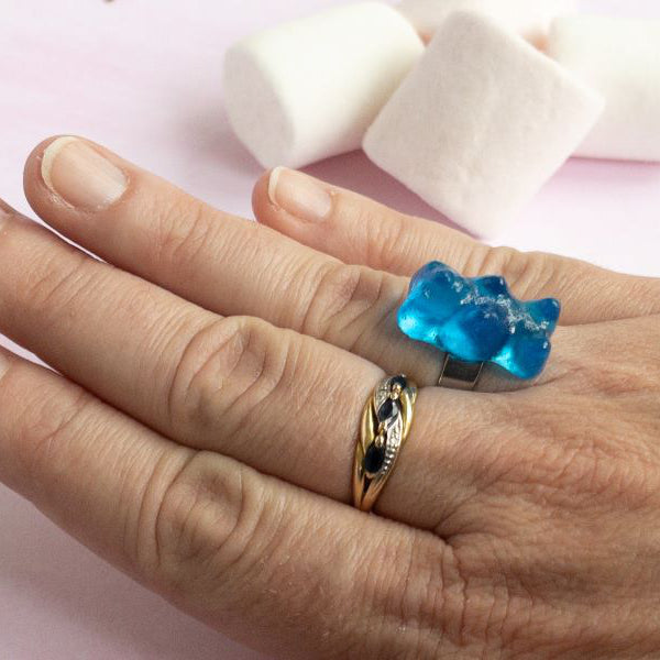 Bague bonbon nounours