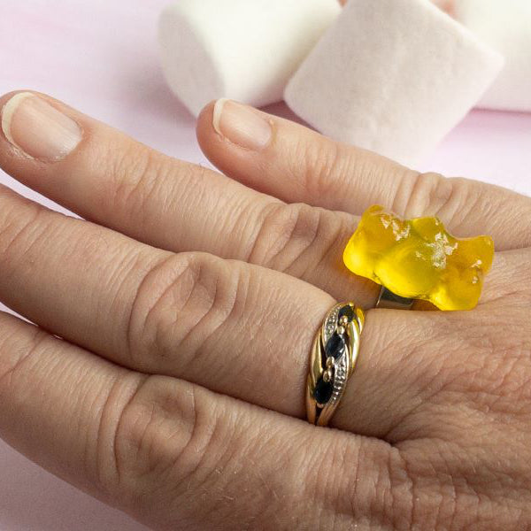 Bague bonbon nounours