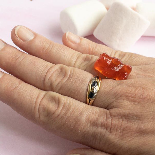 Bague bonbon nounours