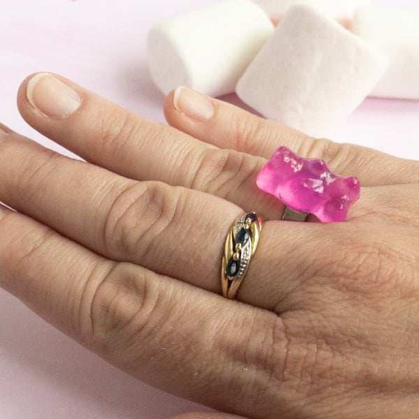 Bague bonbon nounours