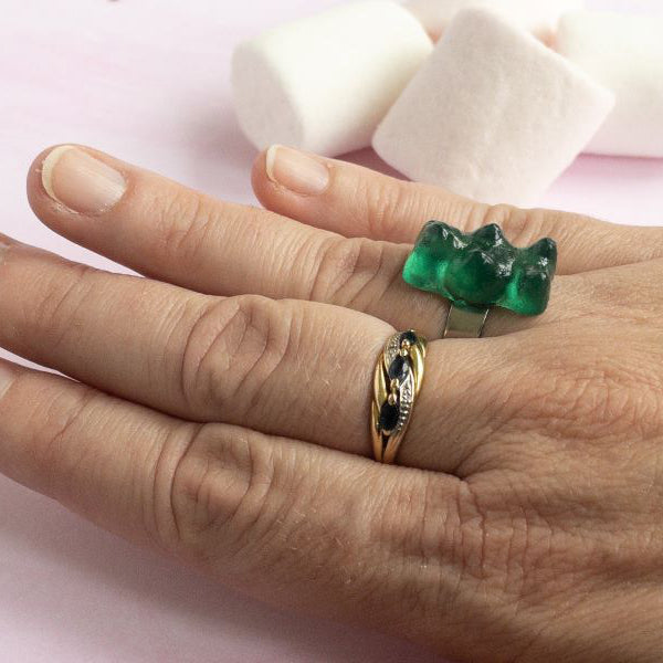 Bague bonbon nounours