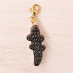 bonbon croco noir doré