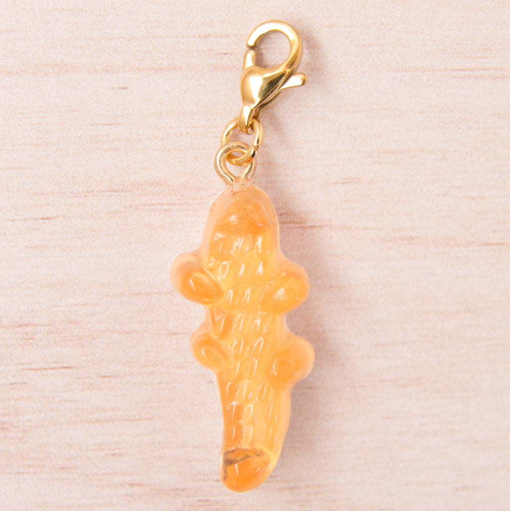 bonbon croco orange doré