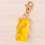 bonbon ours jaune doré