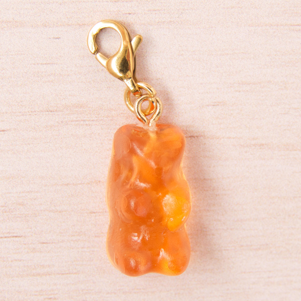 bonbon ours orange doré