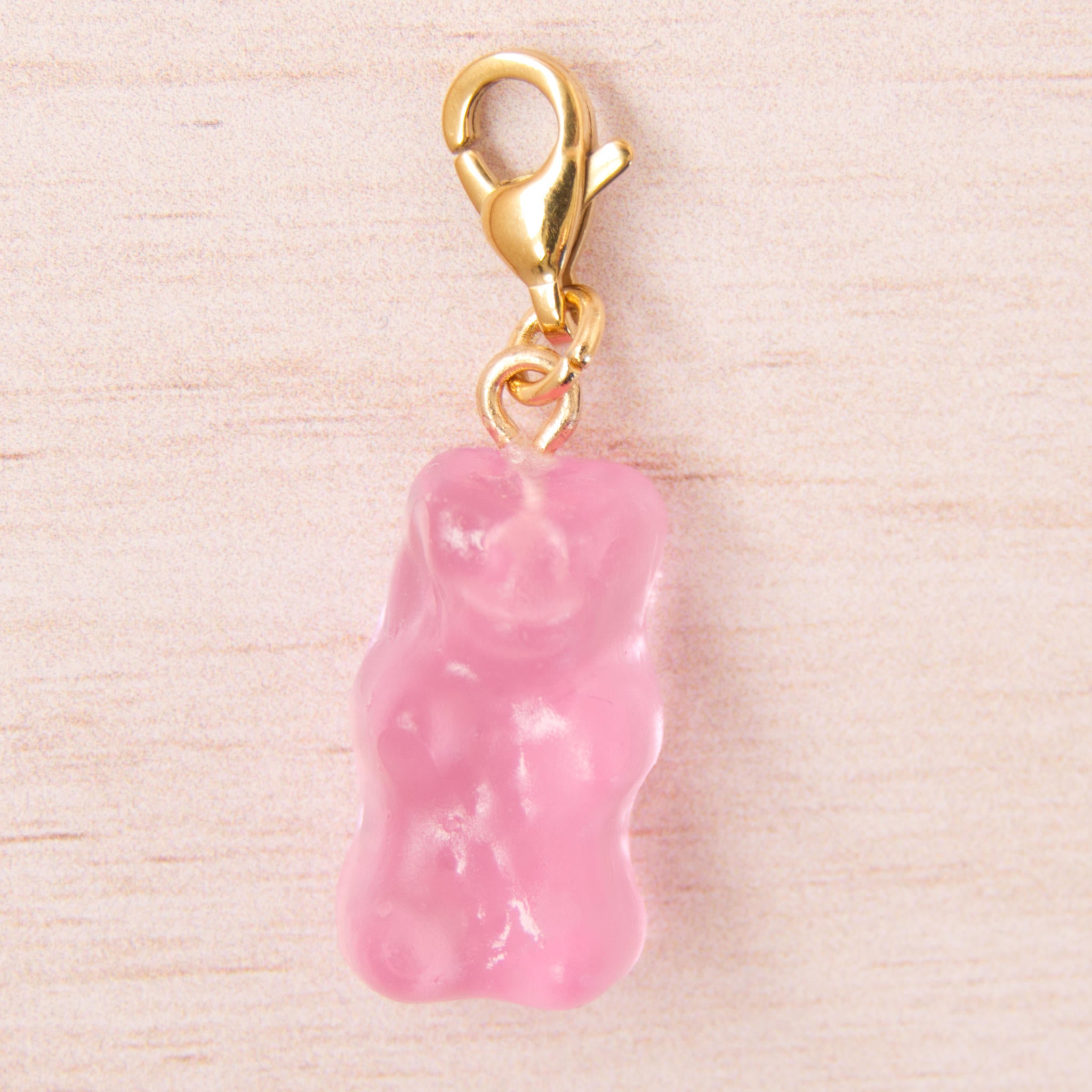 bonbon ours rose doré