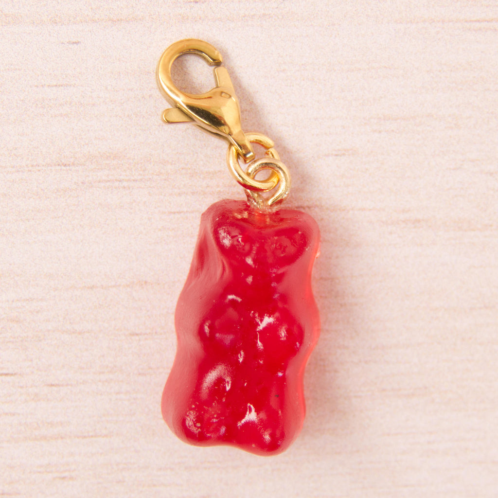 bonbon ours rouge doré