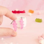 Boucles d'oreilles bonbons crocodiles