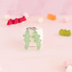 Boucles d'oreilles bonbons crocodiles