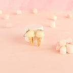 Boucles d'oreilles cornet de glace (pendantes)