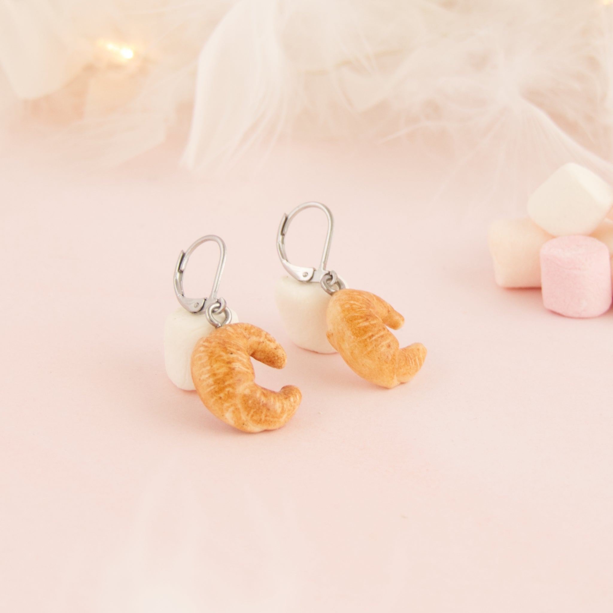 Boucles d'oreilles Croissants
