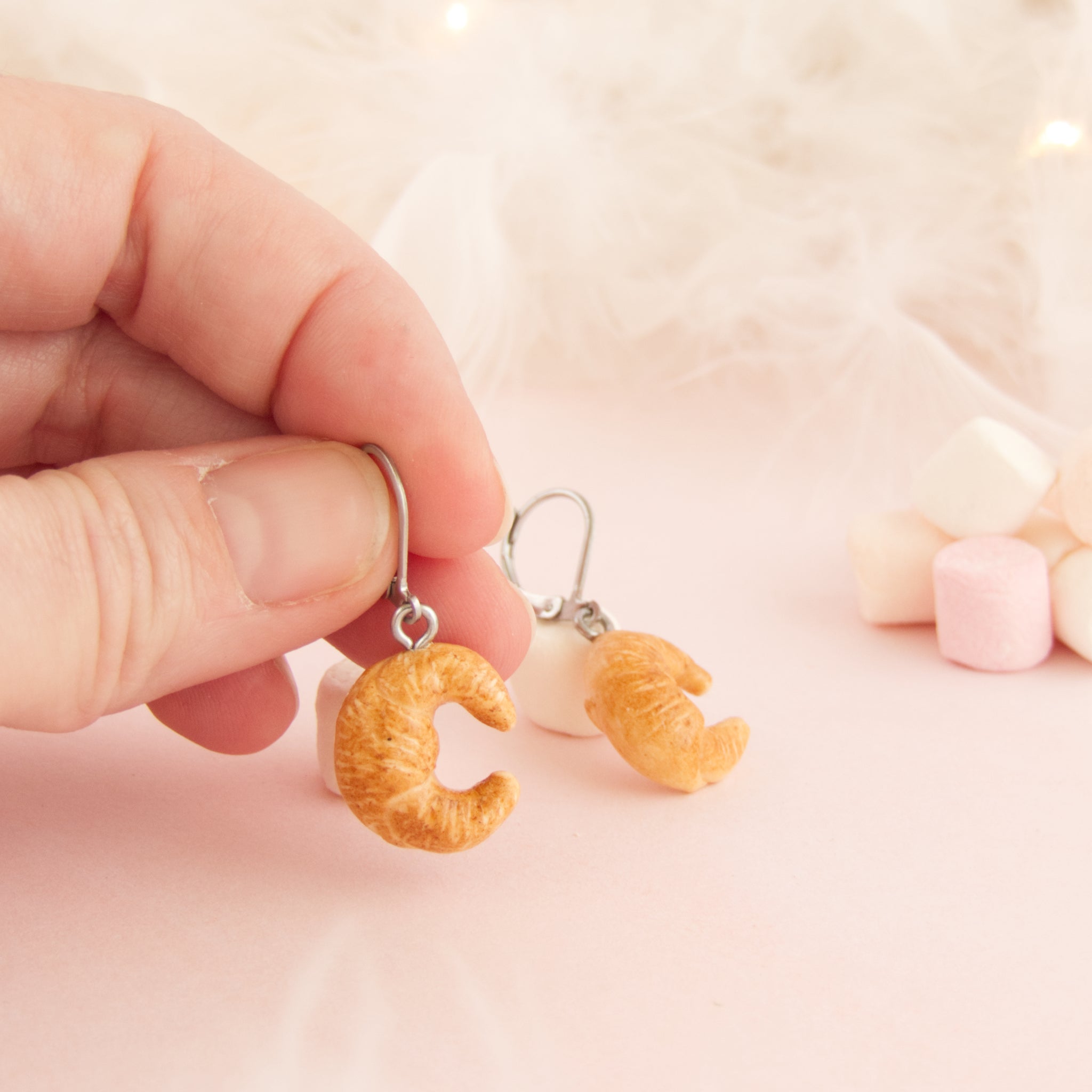 Boucles d'oreilles Croissants