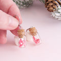 Boucles d'oreilles Fiole canne à sucre