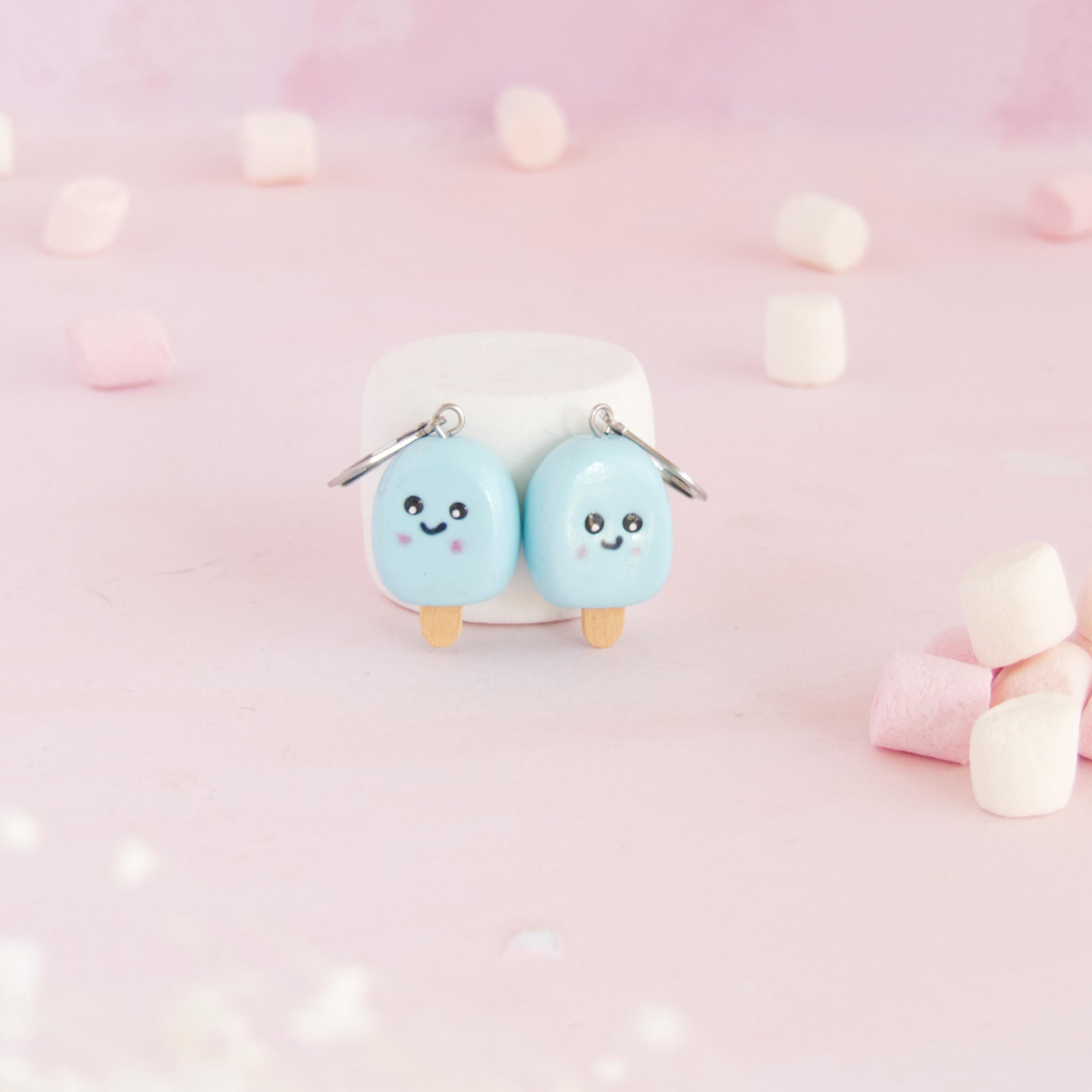 Boucles d'oreilles Glaces Kawaï