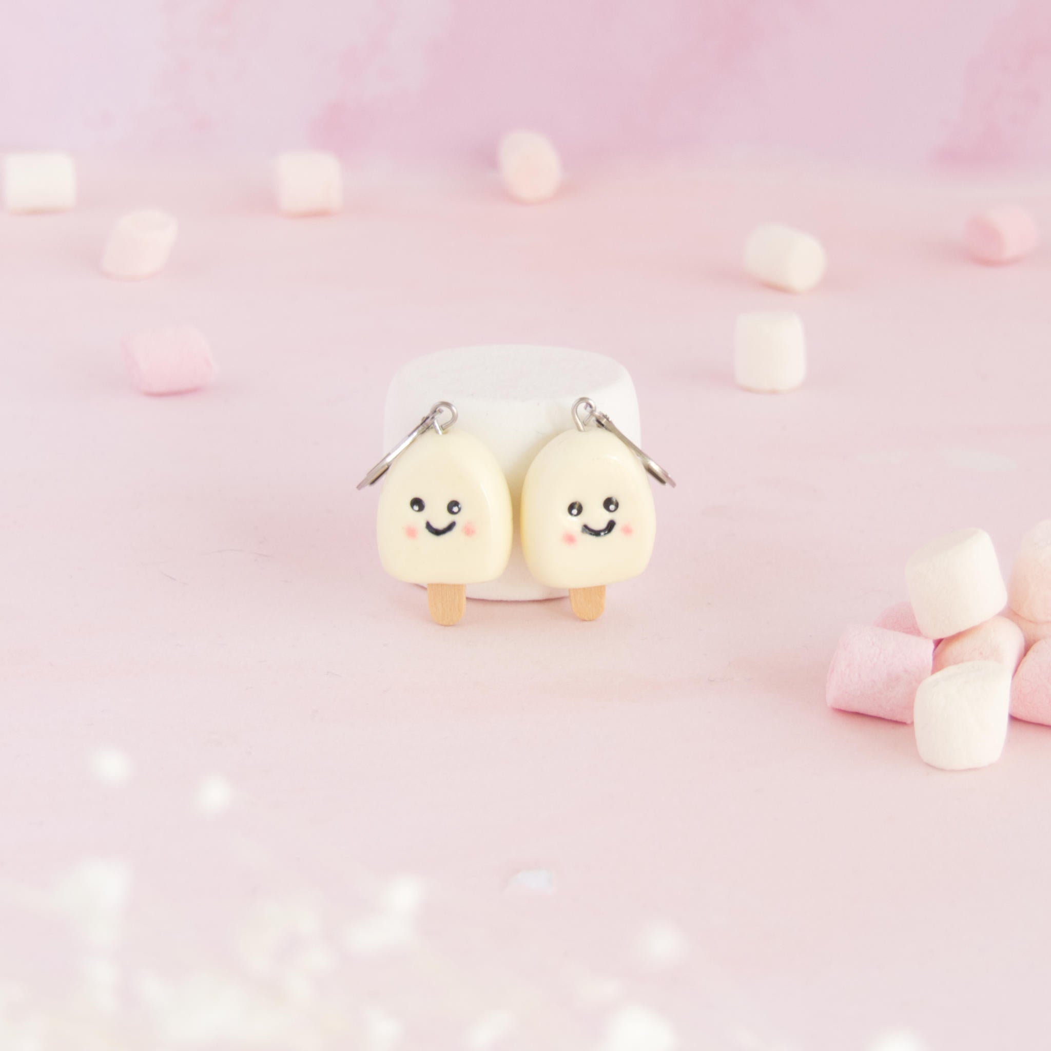 Boucles d'oreilles Glaces Kawaï