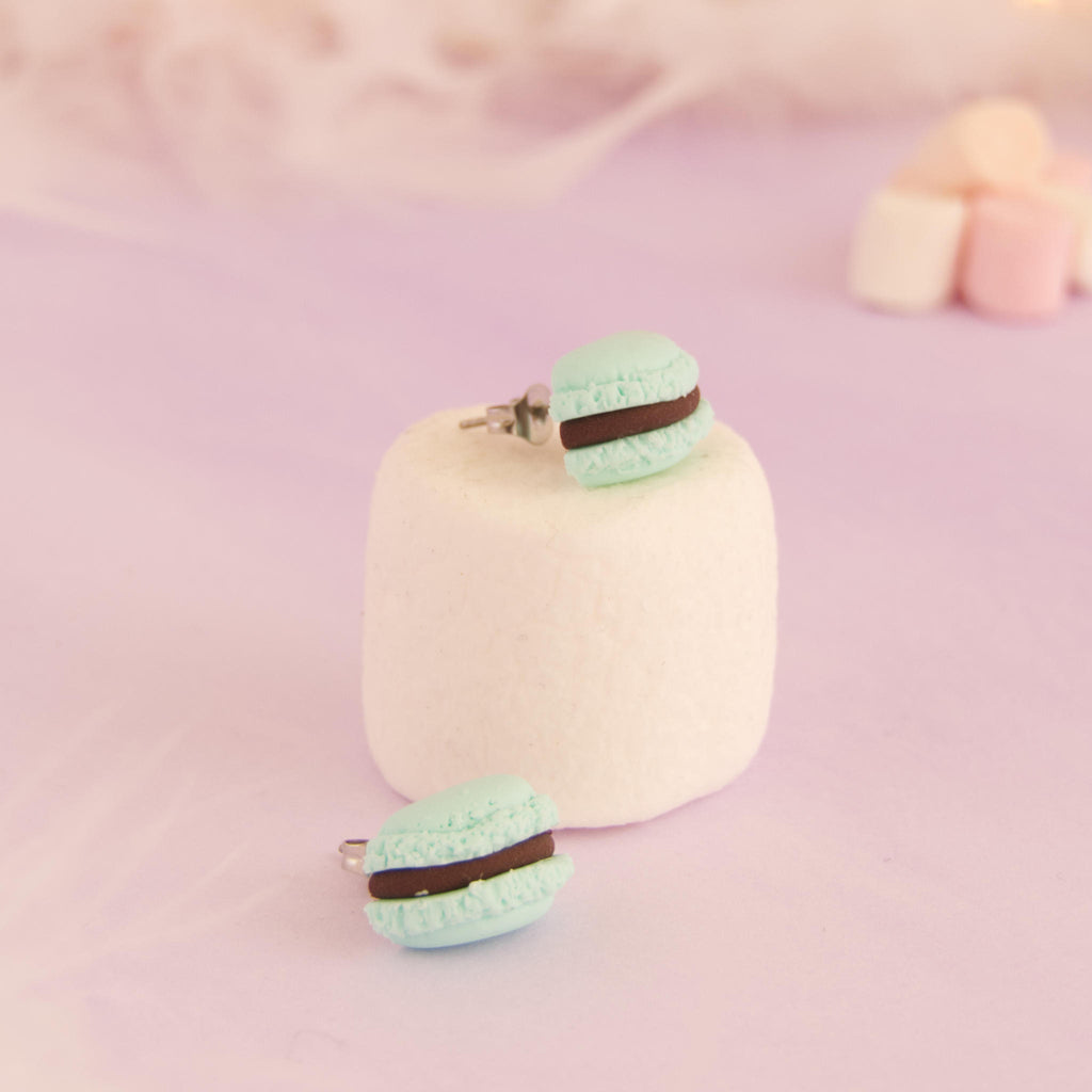 Boucles d'oreilles macarons