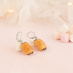 Boucles d'oreilles Pains au chocolat