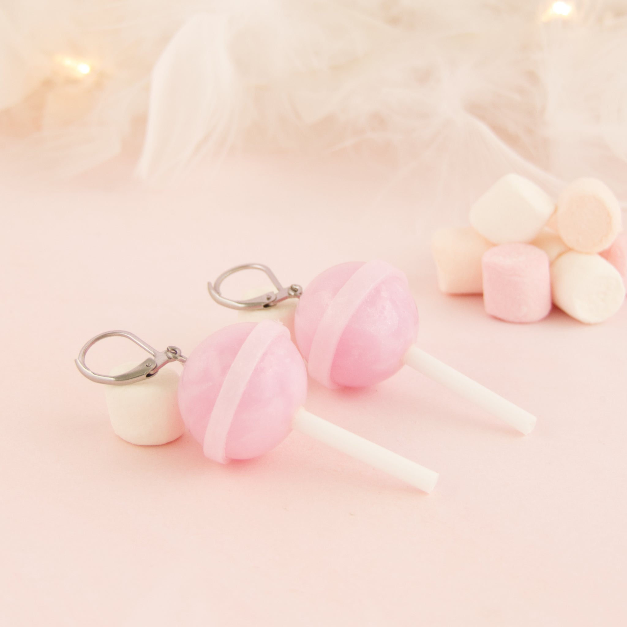 Boucles d'oreilles sucette