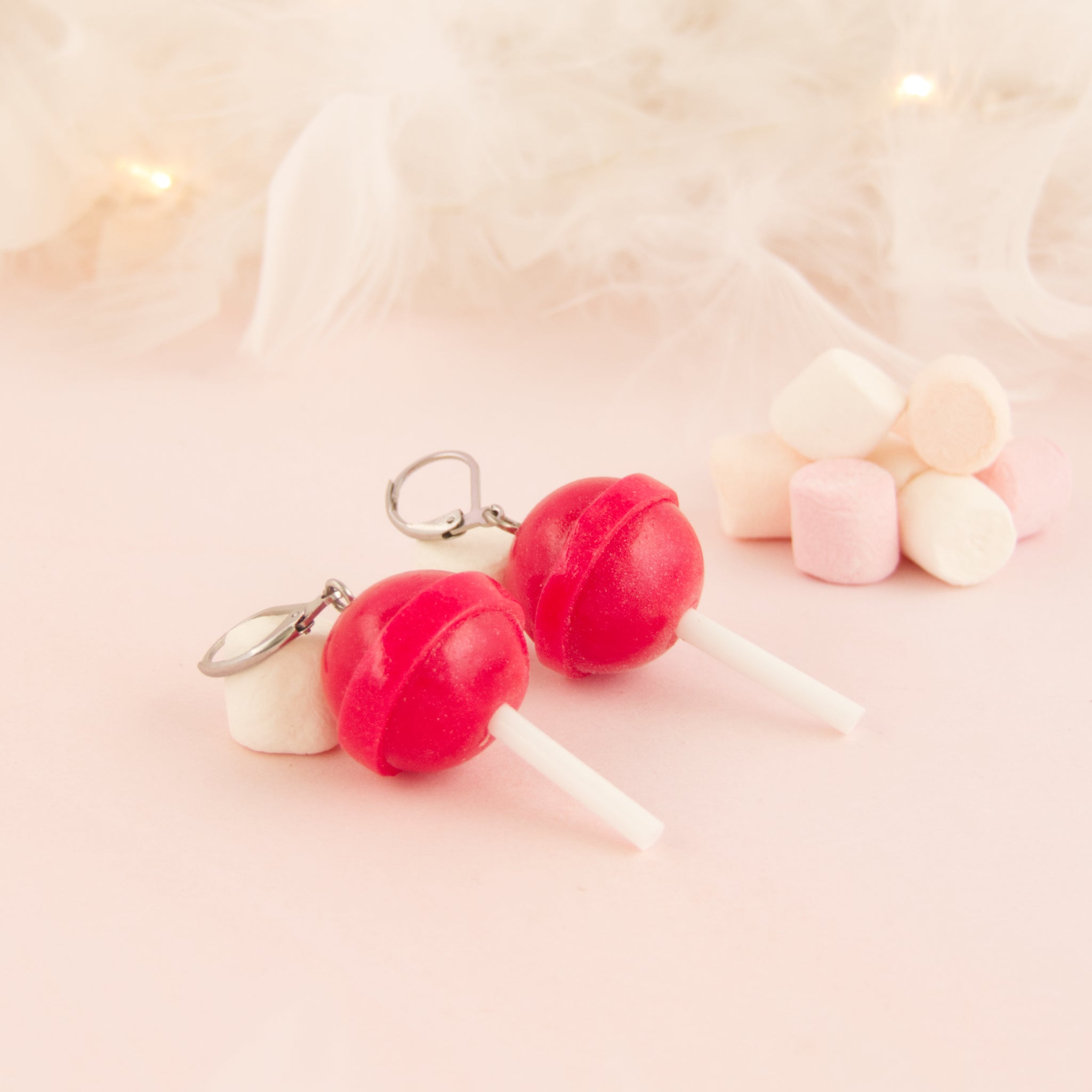 Boucles d'oreilles sucette