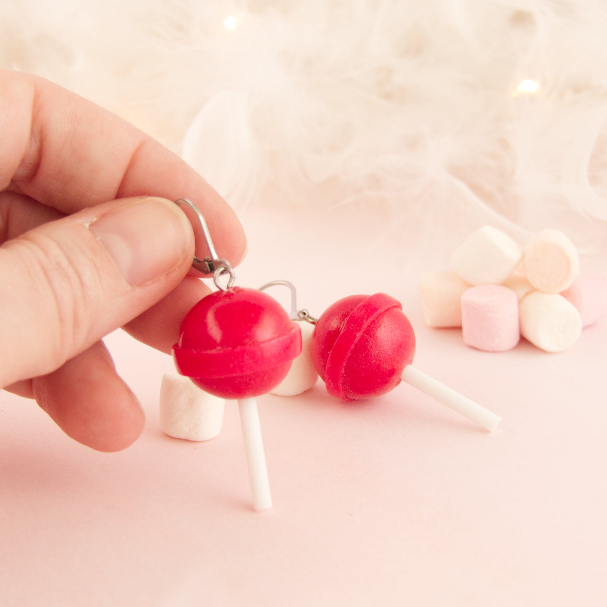 Boucles d'oreilles sucette