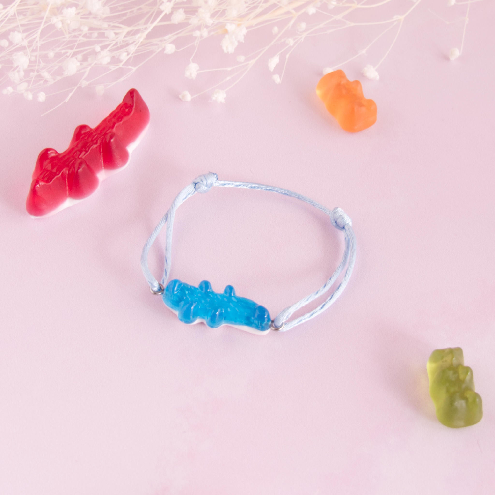 Bracelet bonbon crocodile