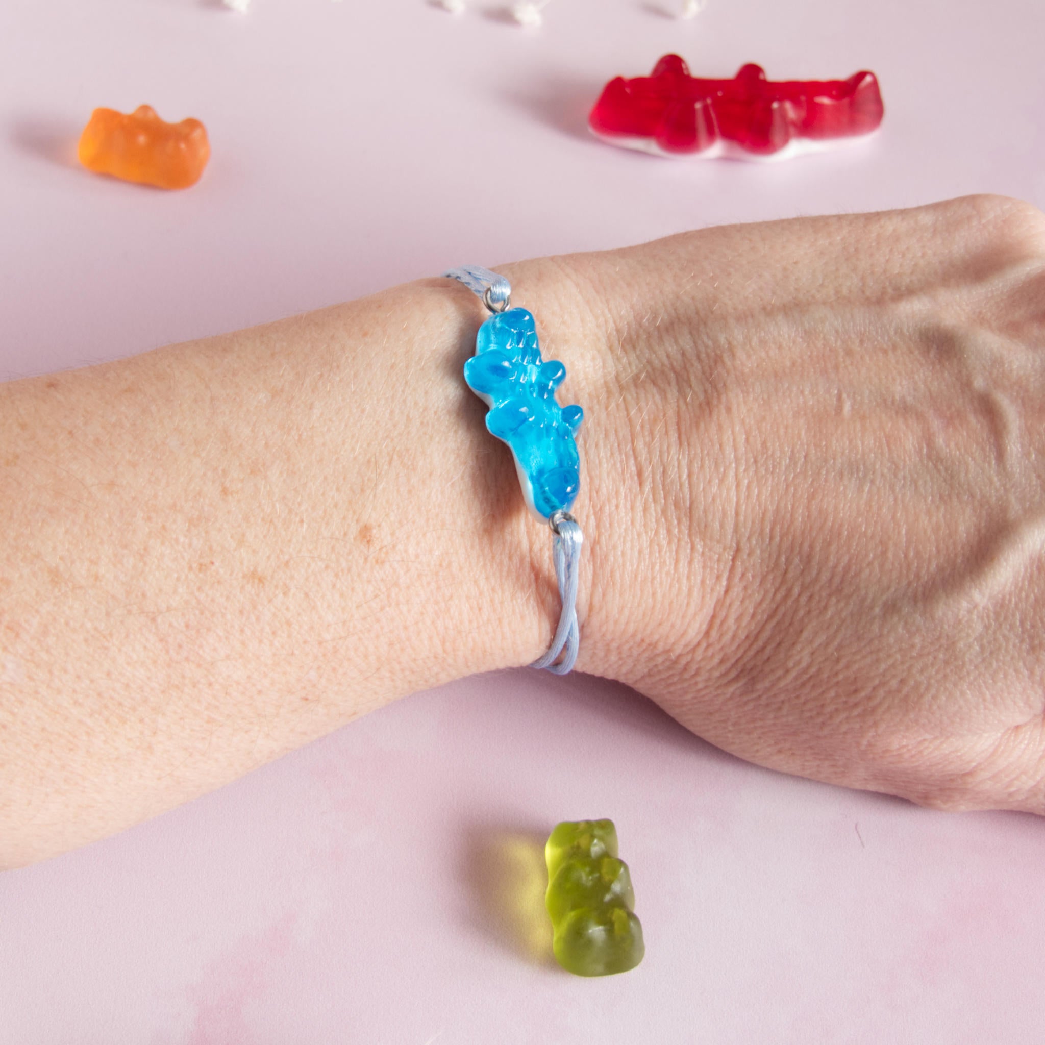Bracelet bonbon crocodile