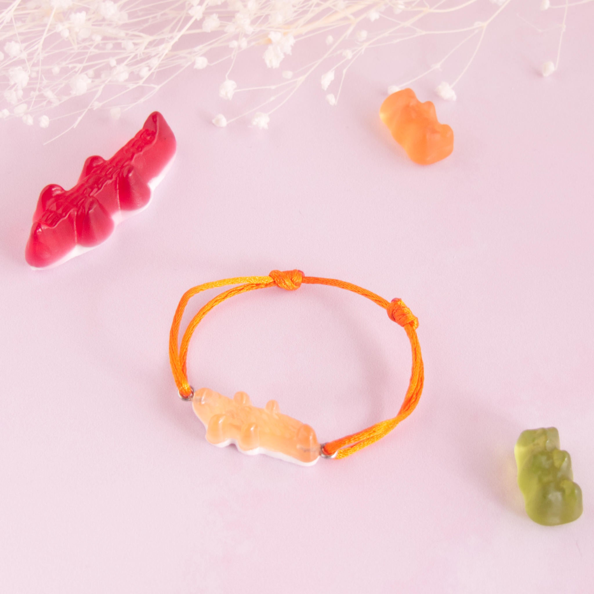 Bracelet bonbon crocodile