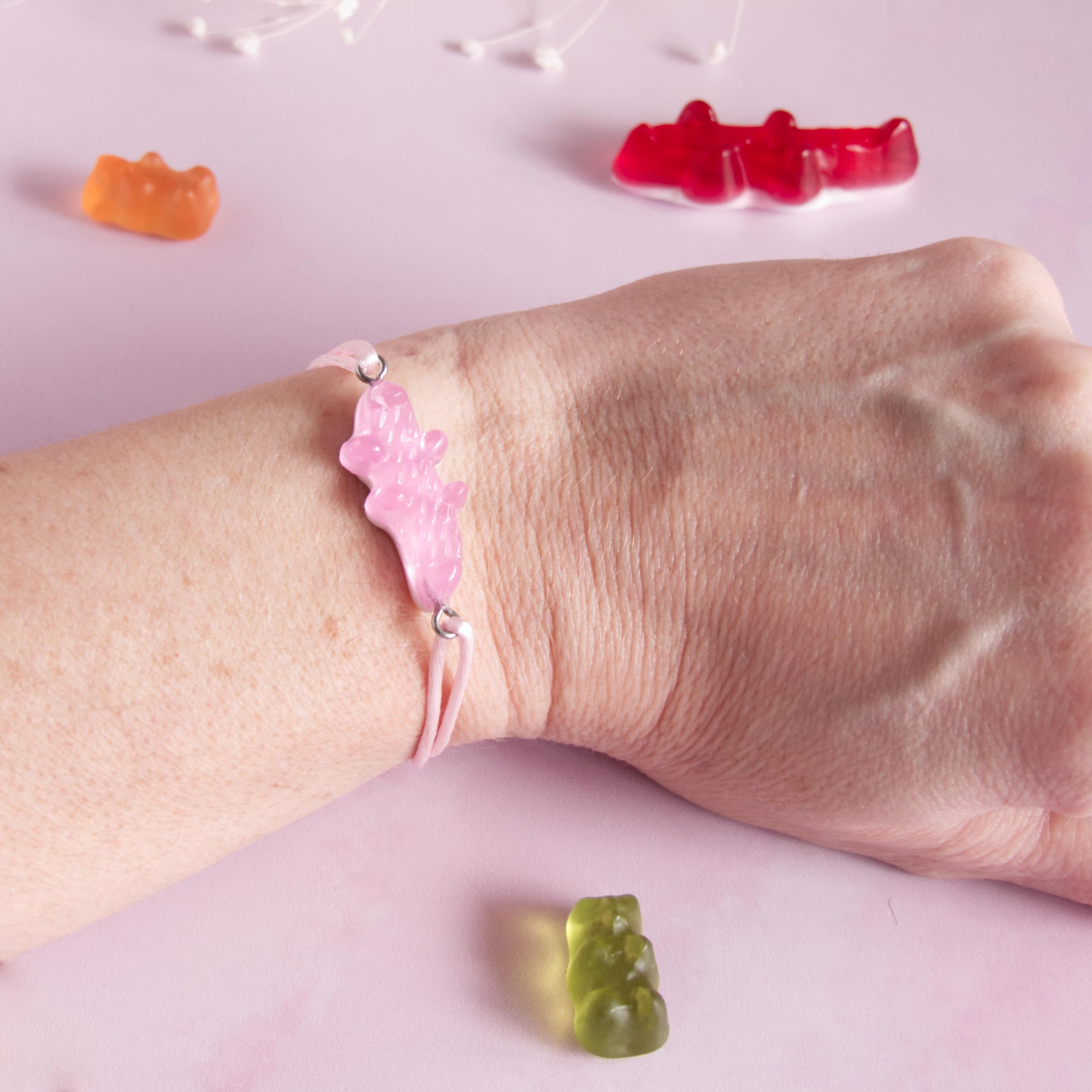 Bracelet bonbon crocodile