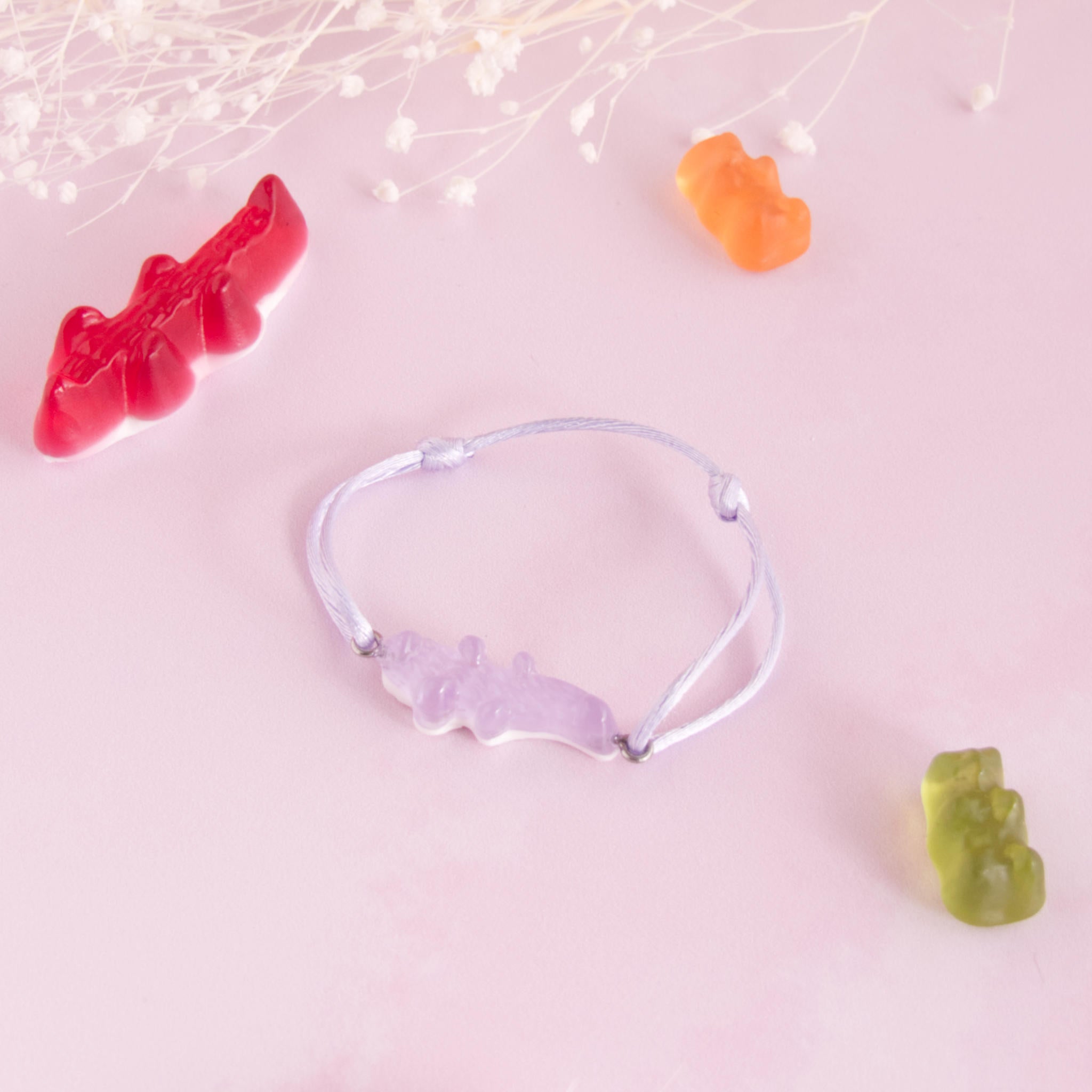 Bracelet bonbon crocodile