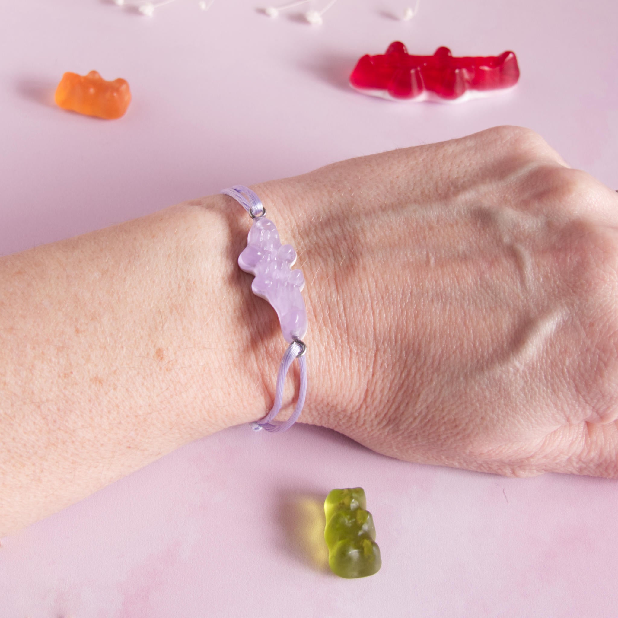 Bracelet bonbon crocodile