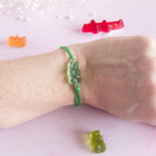 Bracelet bonbon nounours résine