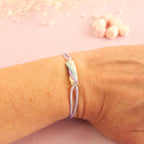 bracelet guimauve porté