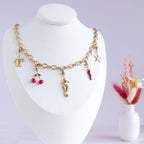 Collier à composer soi-même avec charms interchangeables
