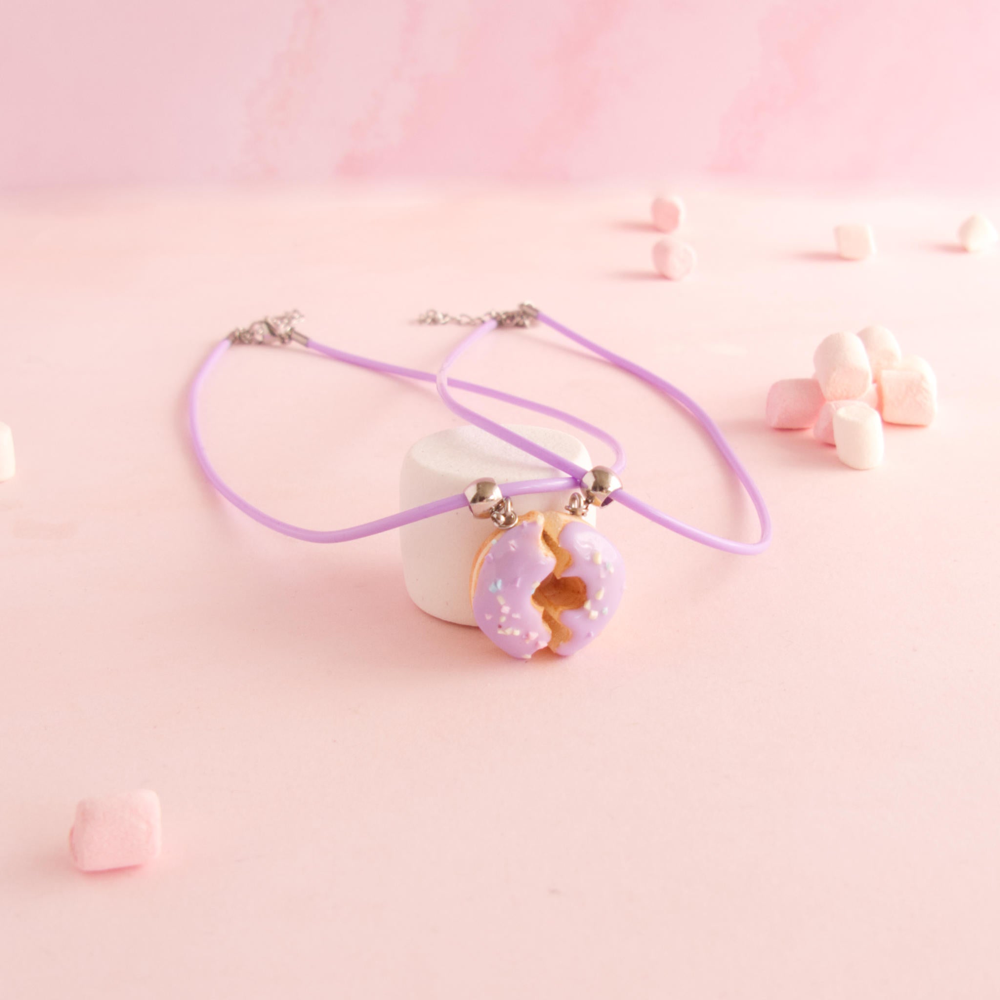 Collier d'amitié donuts