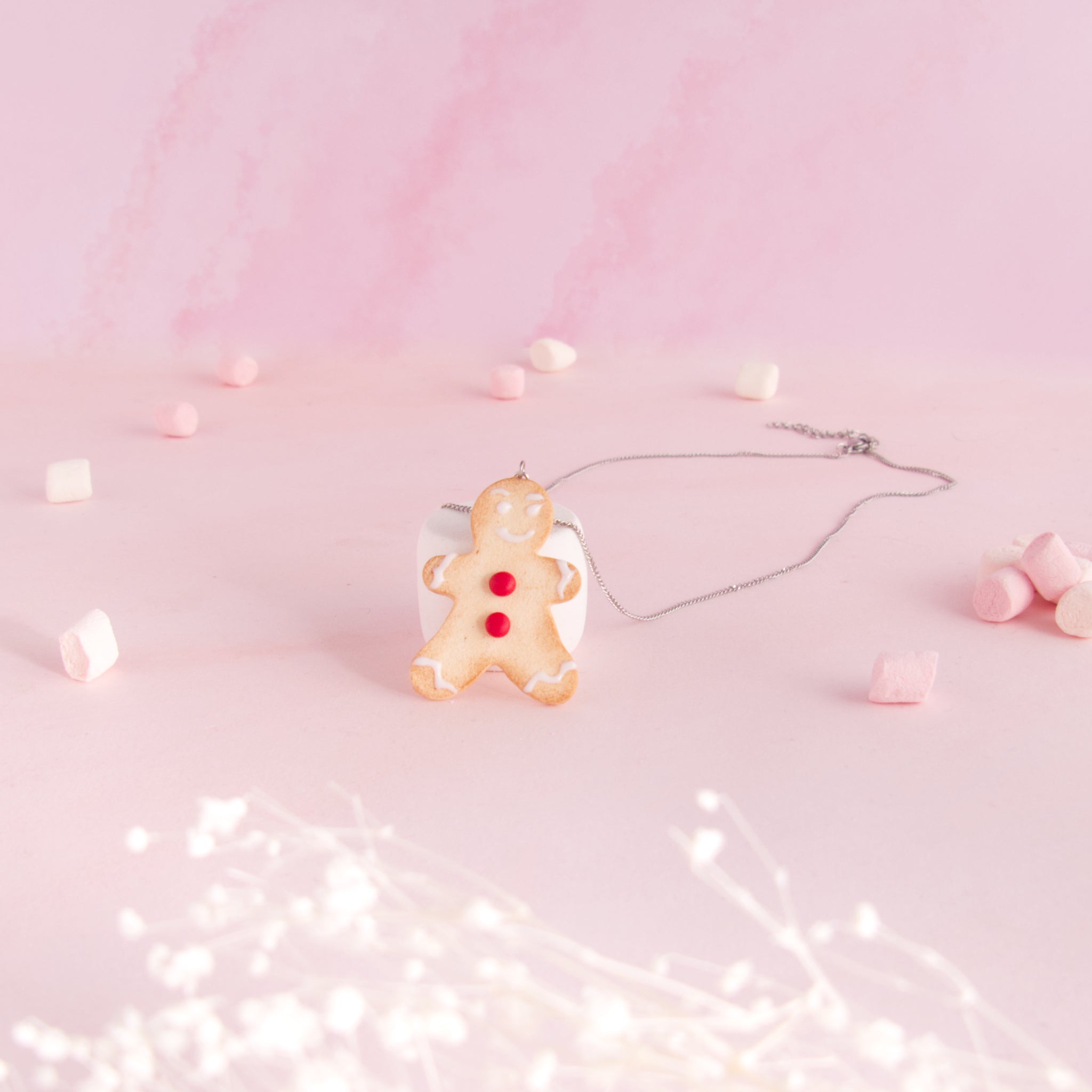 Collier biscuit de noël