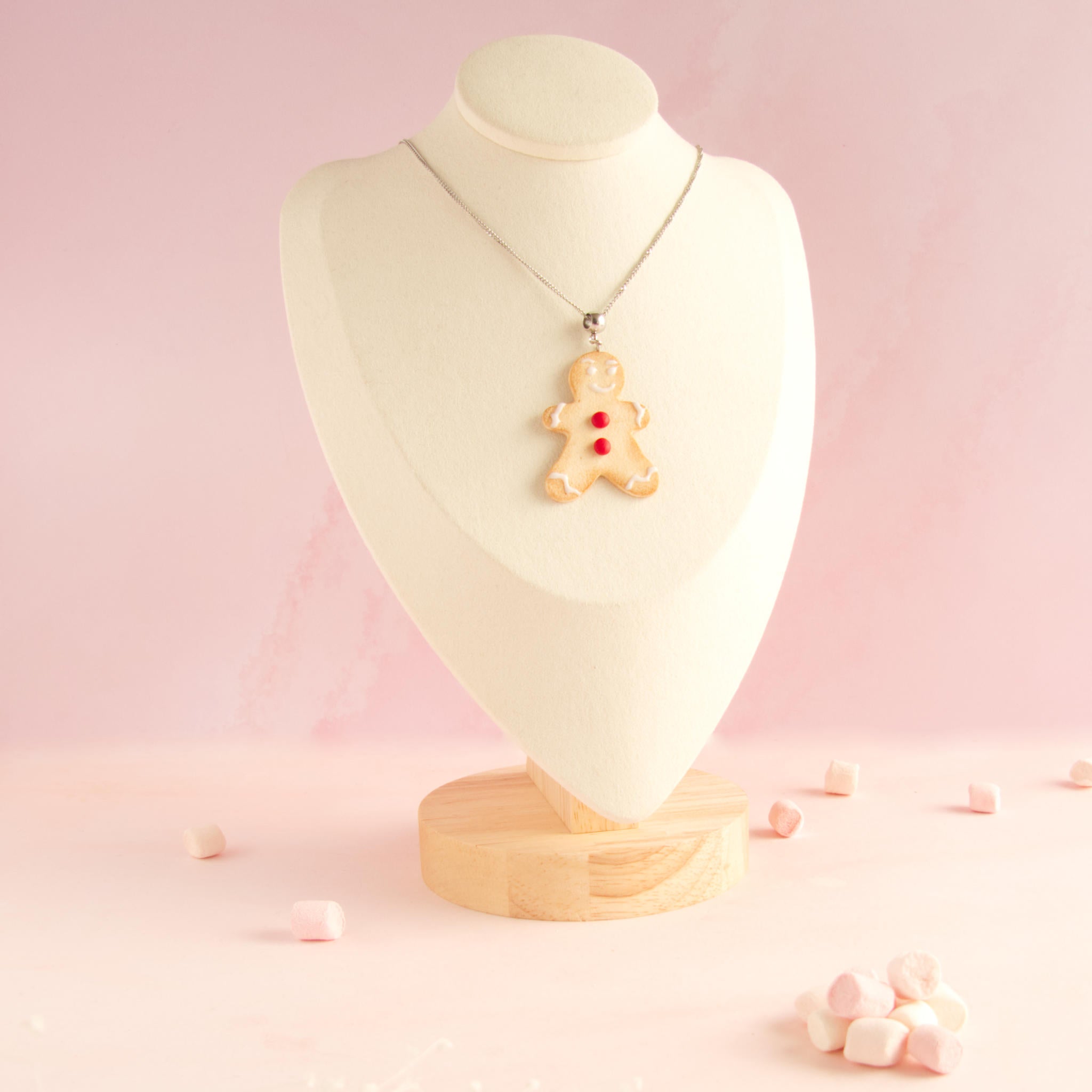 Collier biscuit de noël