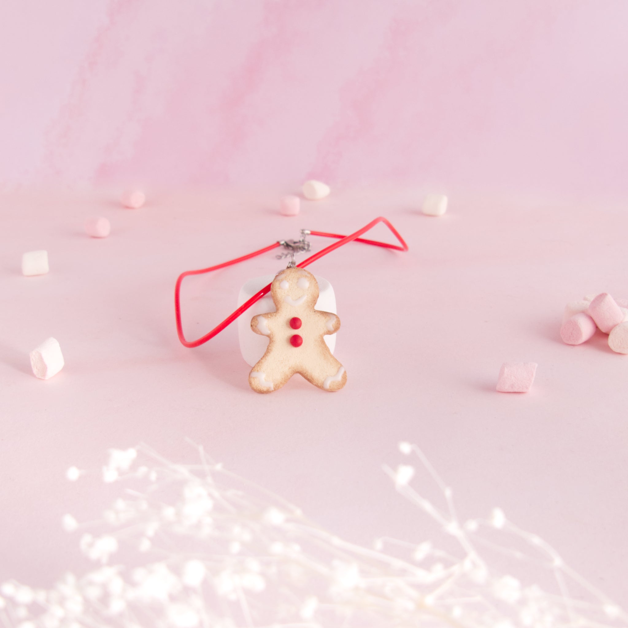 Collier biscuit de noël